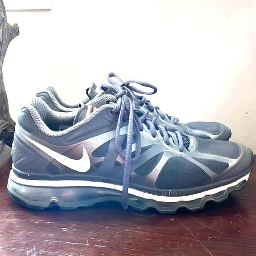 Nike Air Max 2012 Grey Womens Sz 9.5 Running Shoes 487679-010